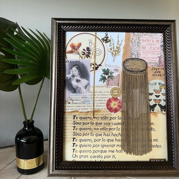 Handmade Vintage Inspired Wall Art - Picture 2 of 5